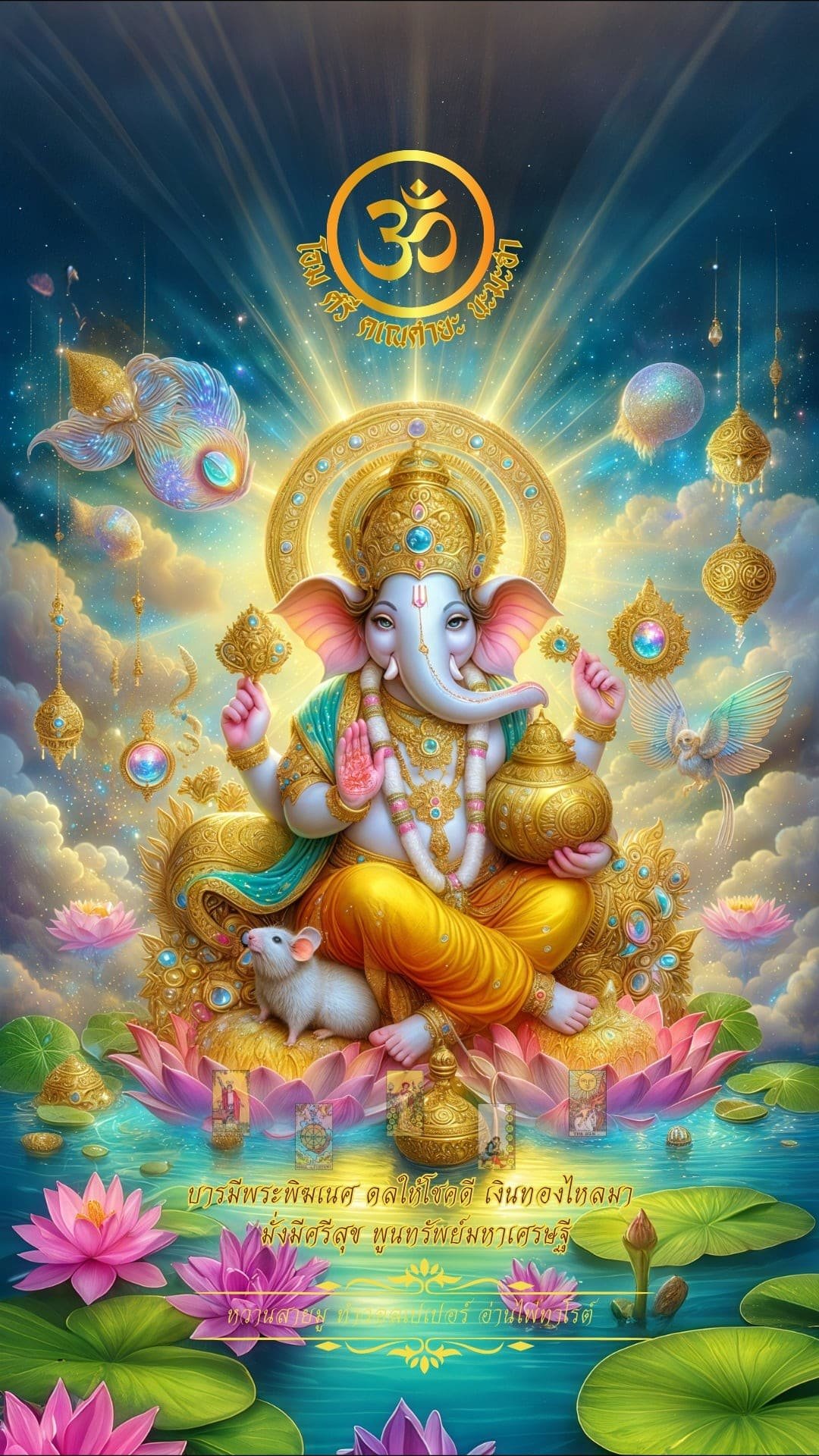 พระพิฆเนศ โอม ศรี คเณศายะ นะมะฮา