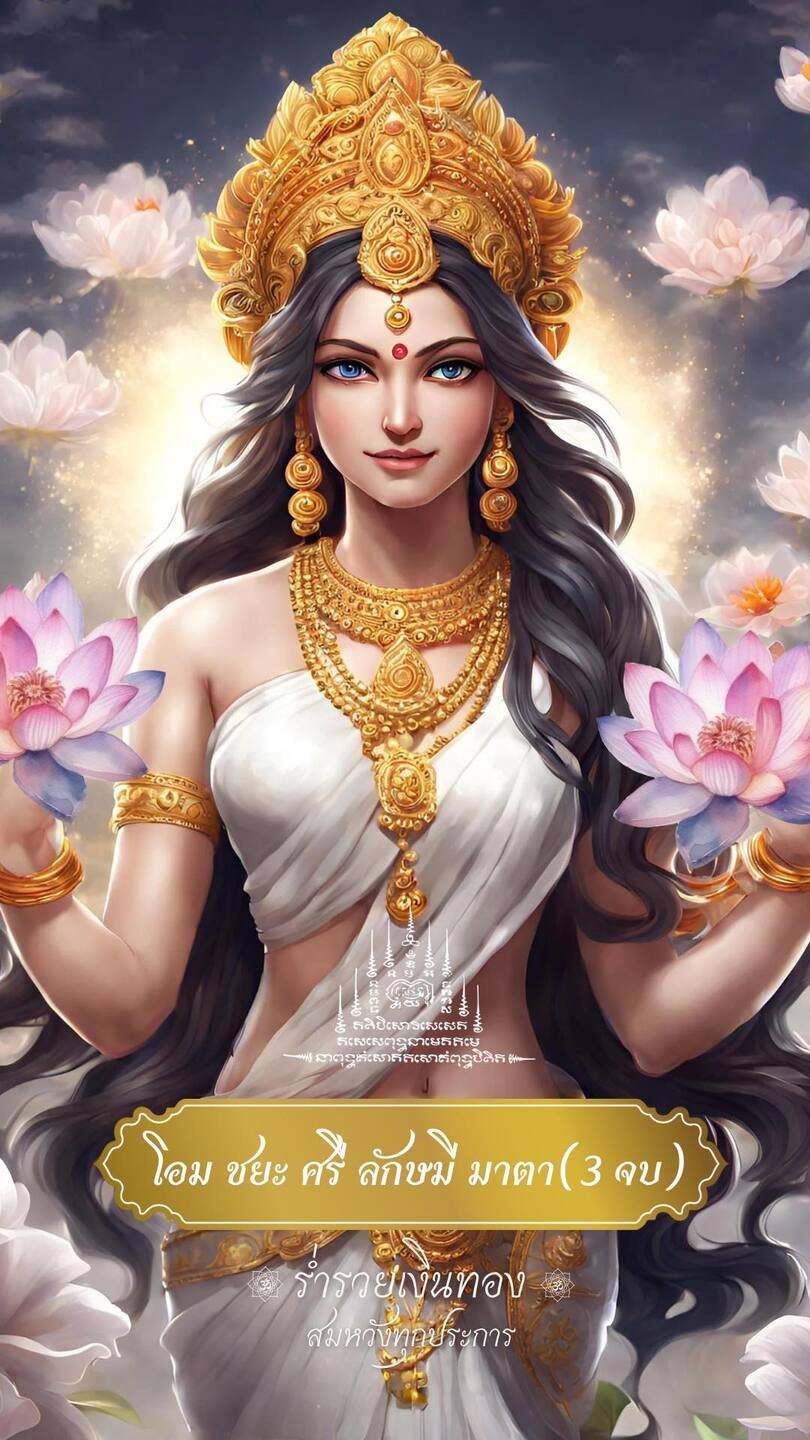 ร่ำรวยเงินทอง สมหวังทุกประการ (คาถาท่อง 3 จบ)