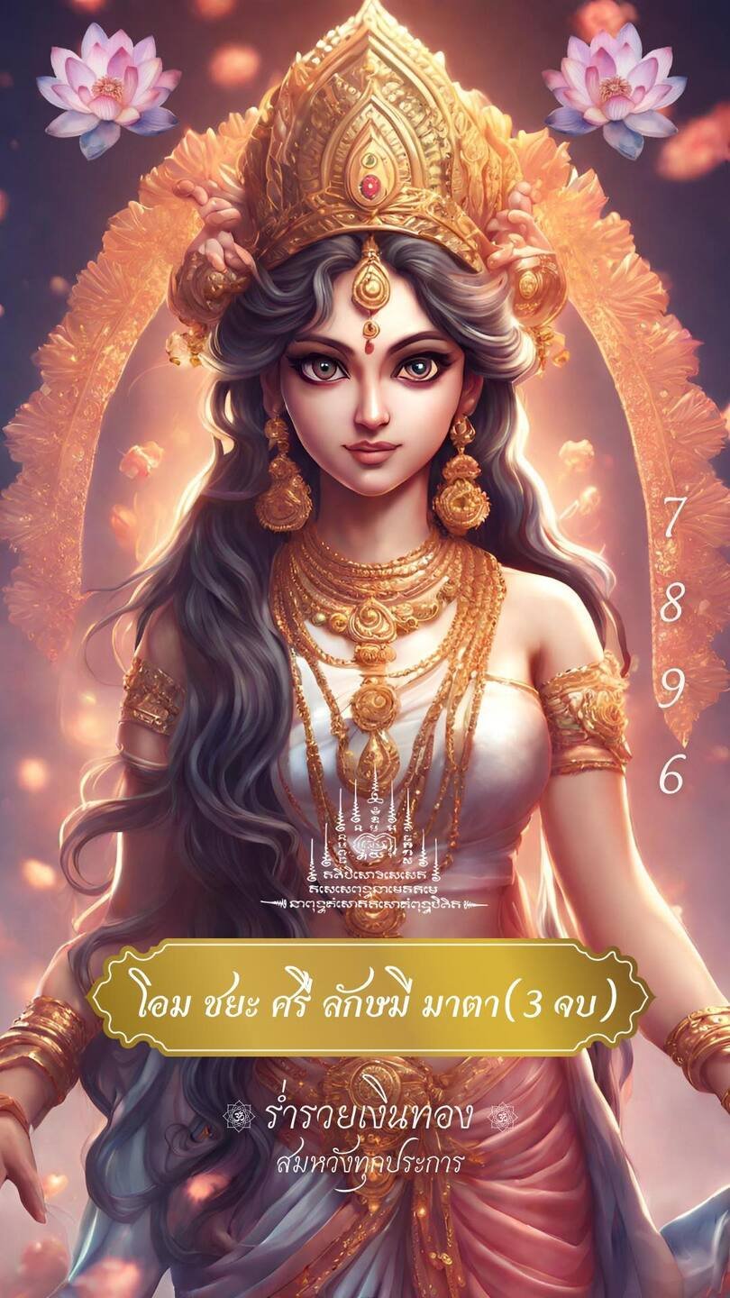 ร่ำรวยเงินทอง สมหวังทุกประการ (คาถาท่อง 3 จบ)