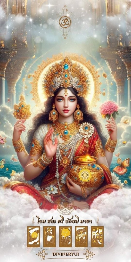 พระแม่ลักษมี ทรัพย์เพิ่มพูน โชคลาภ