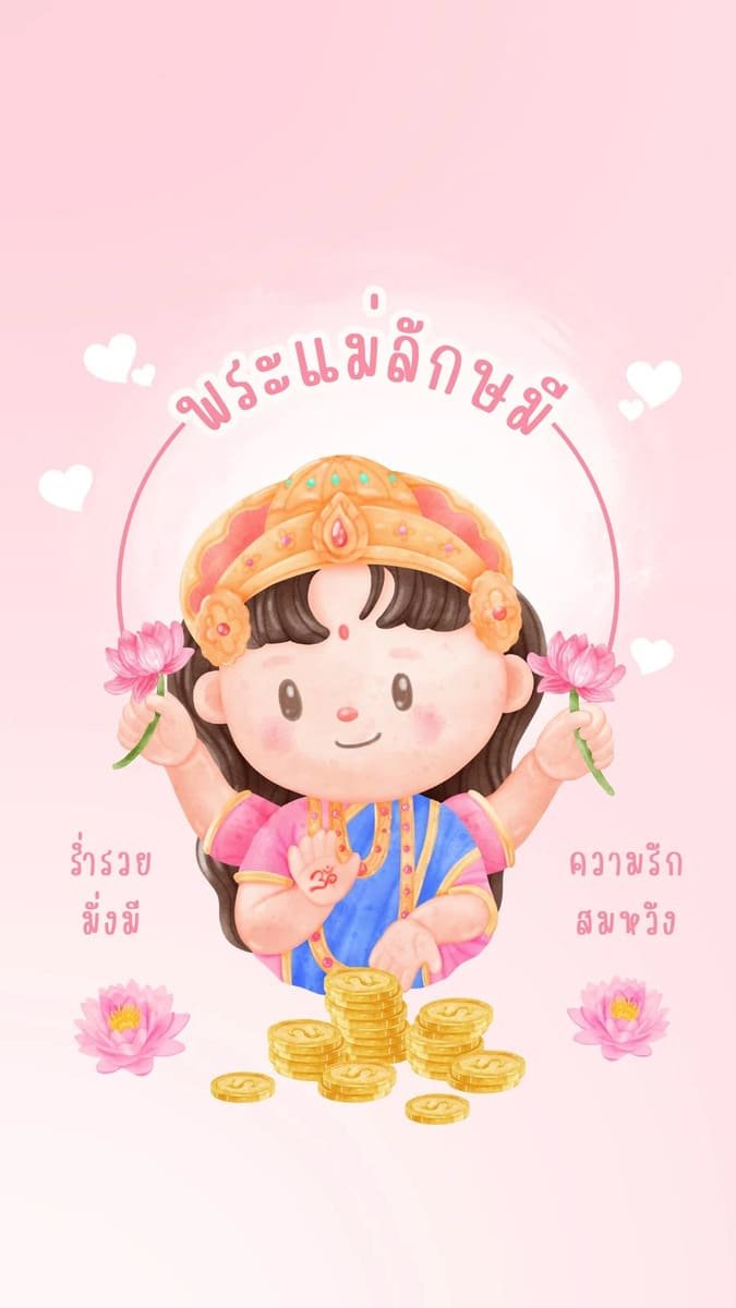 พระแม่ลักษมี เสริมความรักให้สมหวัง